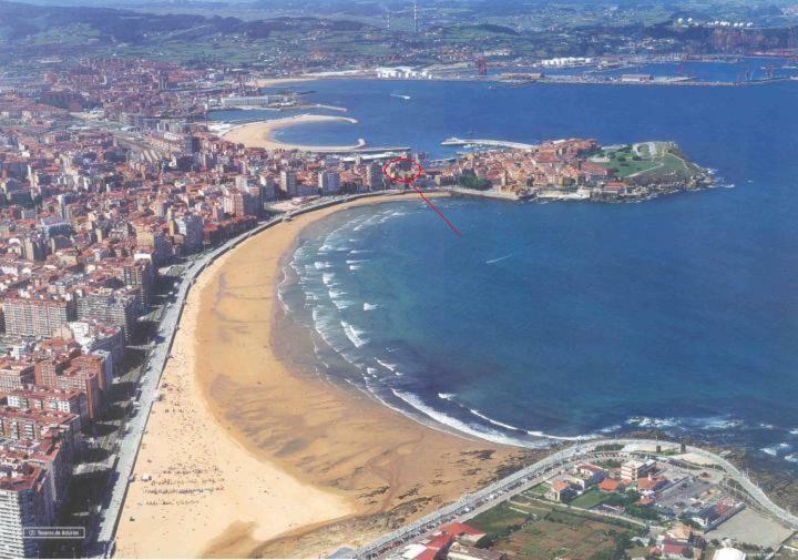 Apartamento Calle Corrida De Gijón Exterior foto